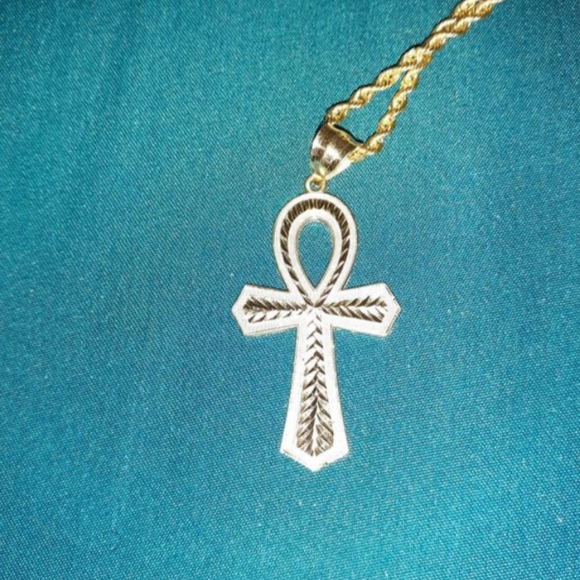 10K Gold Ankh pendant - Picture 1 of 2